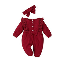 Load image into Gallery viewer, Lace Romper Set - Multiple Colors

