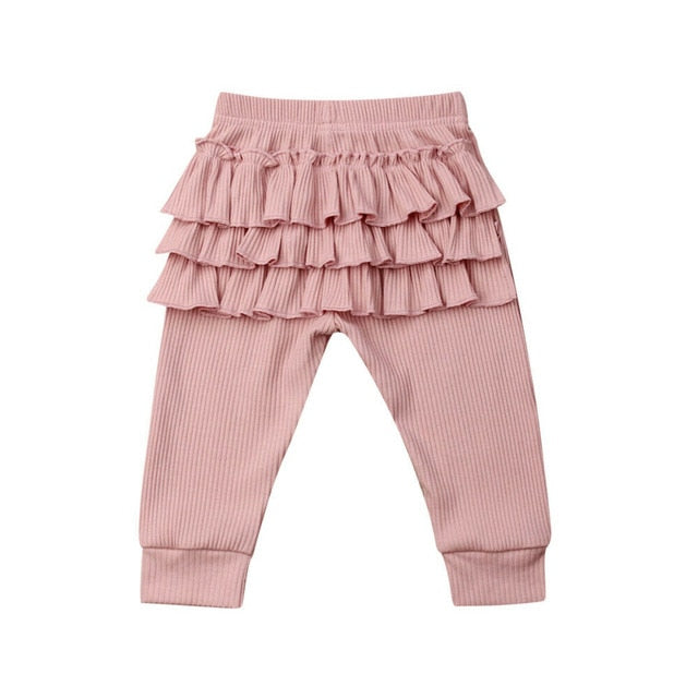 Pants with Ruffles - 3 colors