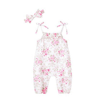 Load image into Gallery viewer, Jumpsuit &amp; Headband Floral
