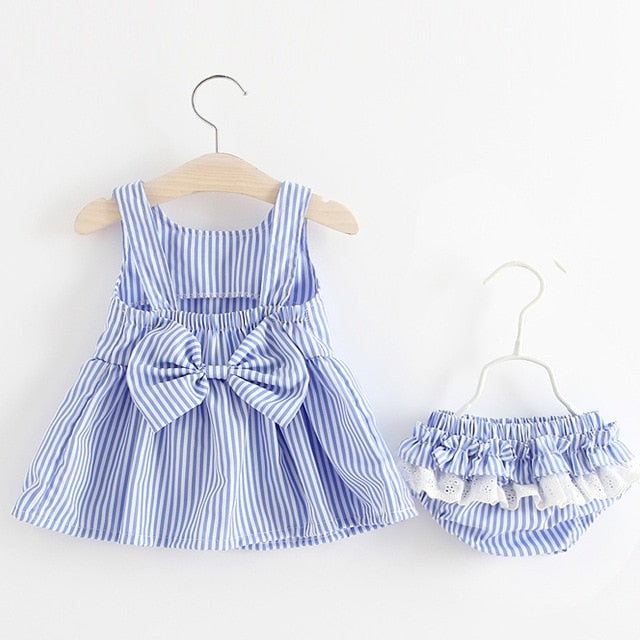 Baby Dress Set - 2 Colors
